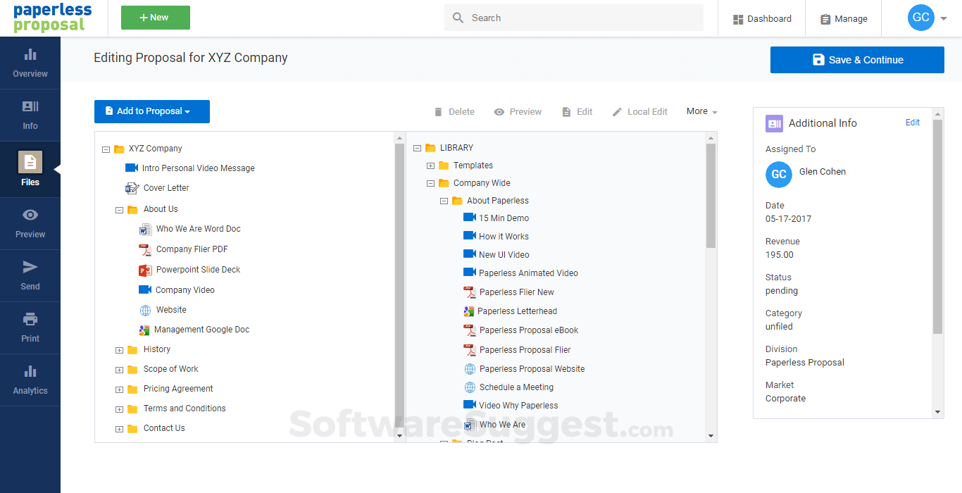 Paperless Proposal Screenshot1